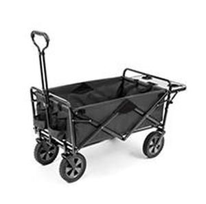 lot 41012 image: Mac Sports Collapsible Outdoor Utility Wagon with Folding Table, Model WTC-169