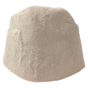 lot 8806 image: 16.5 Resin Medium River Rock Statuary - Sand - Emsco