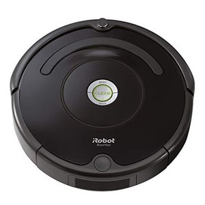 lot 10228 image: iRobot Roomba 614 Robotic Vacuum - Bagless - Black - Retail $179.99