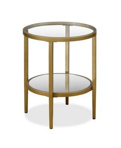 lot 10275 image: Camden&Wells - Hera Round Side Table - Antique Brass