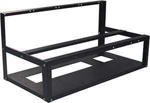 lot 8817 image: Cryptocurrency Mining Frame (stock photo approximate)
