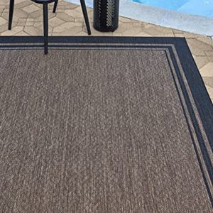 lot 10246 image: Gertmenian Naples 21359 Outdoor Rug Freedom Collection Bordered Theme Smart Care Deck, 710x10
