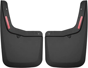 lot 11904 image: Husky Liners Mud Guards  Rear Mud Guards - Black  59451  Fits 2015-2020 Ford F-150 w OEM Fender Flares 2 Pcs