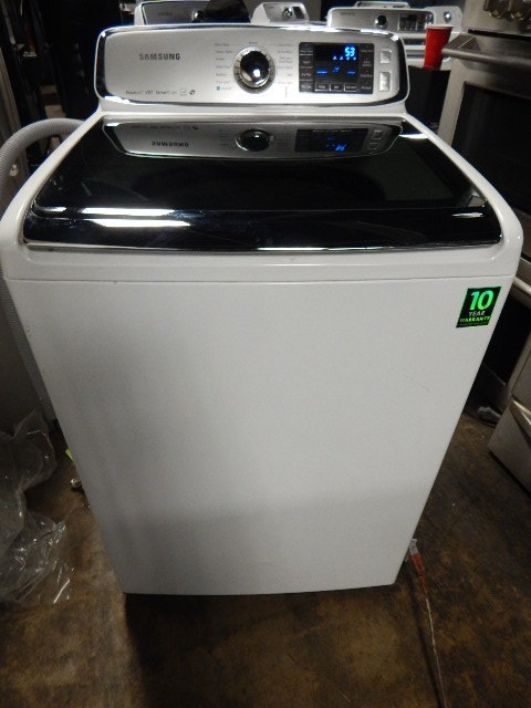 lot 1512 image: SAMSUNG GLASS TOP TOP LOADER WASHER
