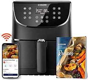 lot 38041 image: Cosori CS158-AF Smart Wi-Fi Air Fryer 5.8QT 100 Recipes