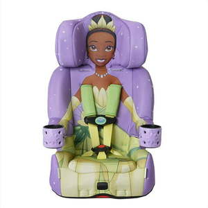 lot 38057 image: KidsEmbrace Combination Booster Car Seat, Disney Princess Tiana