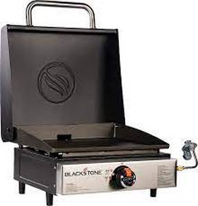 lot 38000 image: Blackstone - 17 Tabletop Griddle wStainless Front Update - Black