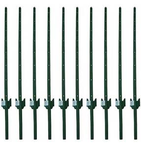 lot 102530 image: MTB Sturdy Duty Fence Post U Post 5 Feet, Pack of 10