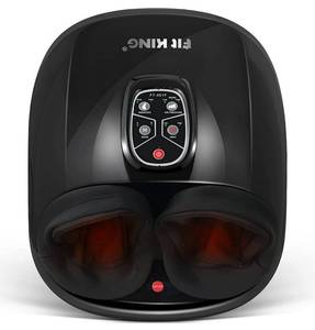 lot 102574 image: FIT KING Shiatsu Foot Massager Machine with Heat Deep Kneading Foot Reflexology Massager for Foot Relaxation & Pain Relief FT-001F