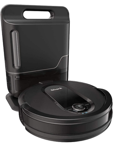 lot 102599 image: Shark RV1001AE IQ Robot Self-Empty XL, Robot Vacuum with IQ Navigation, Home Mapping, Self-Cleaning Brushroll, Wi-Fi Connected, Works with Alexa, Black