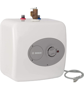 lot 102608 image: Bosch Electric Mini-Tank Water Heater Tronic 3000 T 2.5-Gallon (ES2.5) - Eliminate Time for Hot Water - Shelf, Wall or Floor Mounted