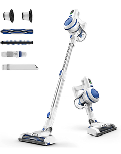 lot 102667 image: ORFELD Cordless Vacuum Cleaner, 22000Pa Powerful Cordless Vacuum 6 in 1, 35Mins Long Runtime, Lightweight & Ultra-Quiet Stick Vacuum for Hardwood Floor Carpet Pet Car Cleaning