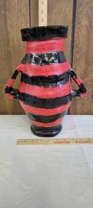 lot 1312 image: Pottery vase- Heavy