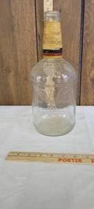 lot 1321 image: Glass wine jug
