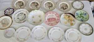 lot 1345 image: Various decorative plates- markings in pics