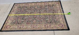 lot 1366 image: 5 X 7 Sarouk floral rug