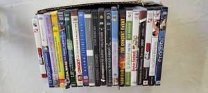 lot 1447 image: DVD movies and PS 2 & 3 games- see pics for titles