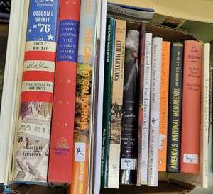 lot 1460 image: American history books- see titles and authors in pics