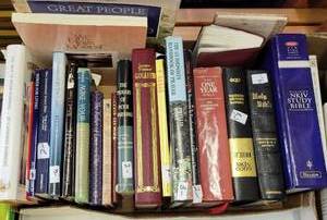 lot 1464 image: Religious books see titles and authors in pics