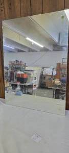 lot 1492 image: Large mirror- VERY HEAVY