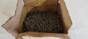 lot 1507 image: Box of nails