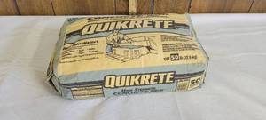 lot 1519 image: Quikrete high strength 50lbs concrete mix
