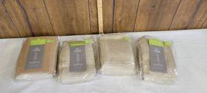 lot 1522 image: 4 JCPenney HOME Anza Grommet panels- each one 84 wide
