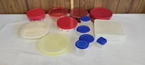 lot 1548 image: Plastic food storage