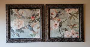 lot 146 image: (2) Birds of a Feather Framed Art - 24 x 24