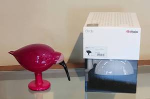 lot 156 image: iittala Birds by Toikka Red Ibis - Made in Finland - Birds by Toikka