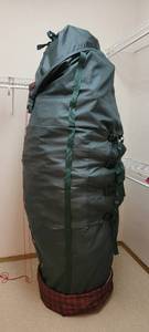 lot 208 image: 7ft Lighted Christmas Tree in Storage Bag - Untested