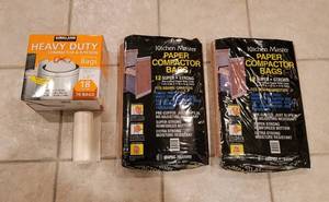 lot 234 image: Trash Compactor Bags