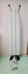 lot 245 image: Rowenta Iron DZ 1700 and Ironing Board