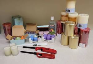 lot 256 image: Candles, Lighters and Wax Away