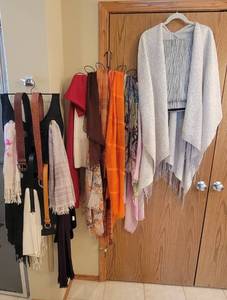 lot 919 image: Scarves, Belts and Holders