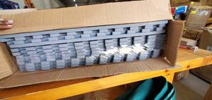 lot 55375 image: BalanceFrom Fitness 48 Sq Ft Interlocking EVA Foam Exercise Mat Tiles Gray