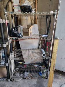 lot 8802 image: 4 Tier Metro Rack 3ft x 28 x 62