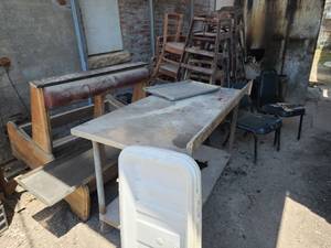 lot 8806 image: Misc Restaurant Equipment Lot - TABLE, COKE COOLER, AND LOG RACK IS NOT INCLUDED