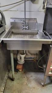 lot 6991 image: Left Side Stainless Steel Sink