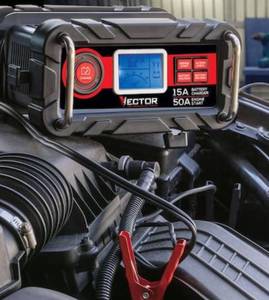 lot 39213 image: The VECTOR Battery Charger and Battery Maintainer, BC15BV, is a charger, maintainer, reconditioner and quick booster that also helps to extend battery life and reverse battery damage