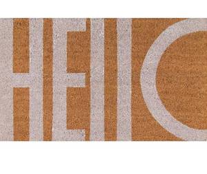 lot 39226 image: Novogratz by Momeni Novogratz Aloha Collection Hello Doormat, White, 16 x 26, White