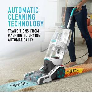 lot 73788 image: Hoover Smartwash Automatic Carpet Cleaner, FH52000, Turquoise