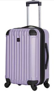 lot 73792 image: Travelers Club Midtown Hardside 26 Luggage Light Purple