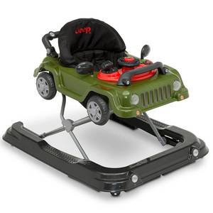 lot 73796 image: Jeep Classic Wrangler 3-in-1 Grow with Me Walker, Anniversary Green