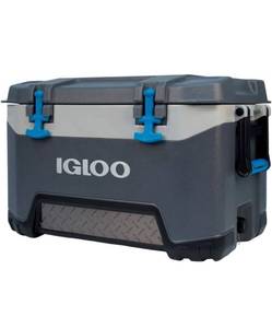 lot 73800 image: Igloo BMX 52 Quart Cooler with Cool Riser Technology, Fish Ruler, and Tie-Down Points