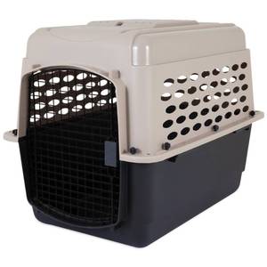 lot 73810 image: Petmate� Vari Kennel TaupeBlack Color 30-50 Lbs
