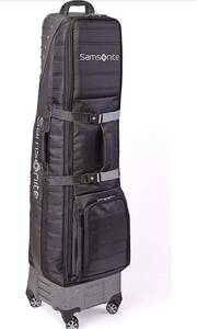 lot 73821 image: $$$Samsonite The Protector Hard & Soft Golf Travel Cover with Shark Wheels