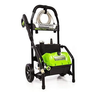 lot 73825 image: Greenworks PW-1800 1800 PSI 1.1 GPM Electric Pressure Washer