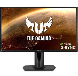 lot 30788 image: $$ ASUS TUF Gaming 27 2K HDR Gaming Monitor (VG27AQ) - QHD (2560 x 1440), 165Hz (Supports 144Hz), 1ms, Extreme Low Motion Blur, Speaker, G-SYNC Compatible, VESA Mountable, DisplayPort, HDMI Retail $299