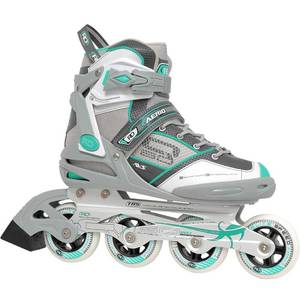 lot 32195 image: Roller Derby Aerio Q-60 Womens Inline Skates - Mint - Size 07